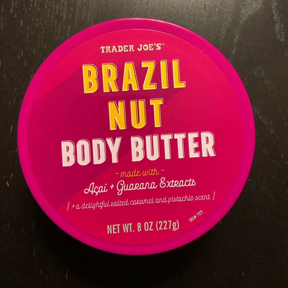 Brazil Nut Body Butter Trader Joe’s NEW